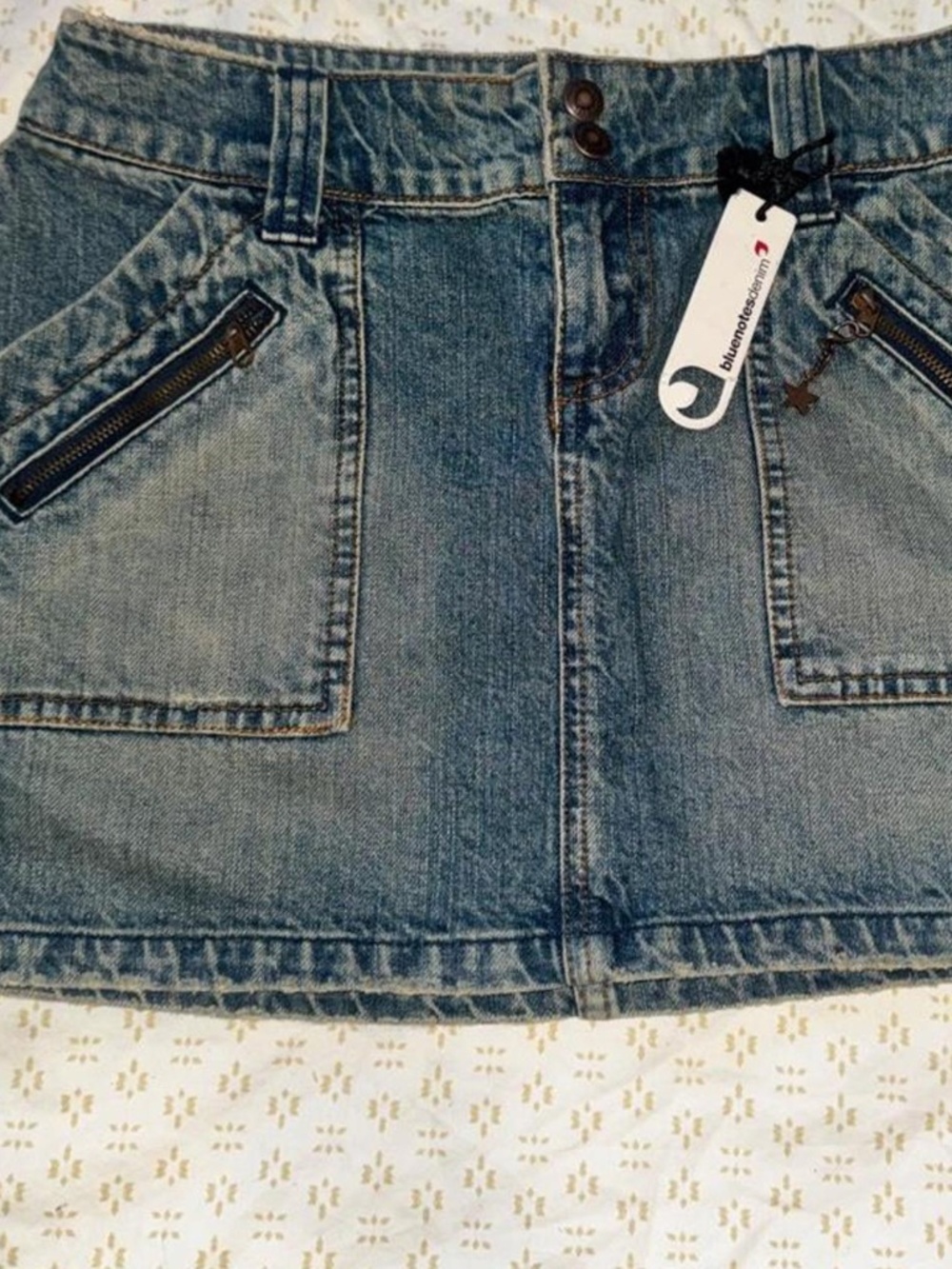 Blue Notes Denim Skirt